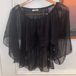 Ella Moss Sheer Top